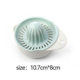 Manual Citrus Juicer (Color: Green)