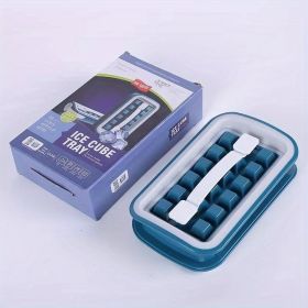 1pc 18 Grids Ice Ball Cube Mold (Color: Green)