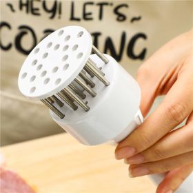 1pc Meat Hammer Steak Tenderizer (Style: 16 Needles, Color: White)
