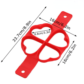 Silicone Egg and Pancake Nonstick Mold (Color: Style4)