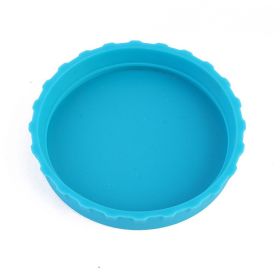 1pc Silicone Can Lid (Color: Blue)