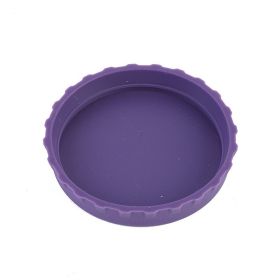 1pc Silicone Can Lid (Color: Purple)