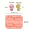 1pc Astronaut Silicone Ice Cube Mold
