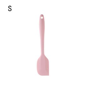 1pc All-in-one High-quality Silicone Scraper Baking Tool (Color: Nordic Pink, size: small)