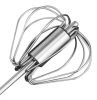 Semi-Automatic Stainless Steel Egg Rotary Whisk Beater