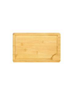 Organic Bamboo Cutting Board (Color: Natural, size: S/12Ã—8")