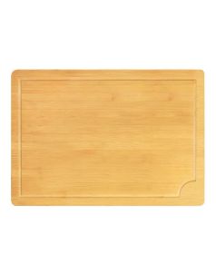 Organic Bamboo Cutting Board (Color: Natural, size: 2XL/20Ã—14")