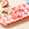 18 Holes Silicone Ice Mold w/Moon, Star & Heart Shapes