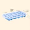 18 Holes Silicone Ice Mold w/Moon, Star & Heart Shapes