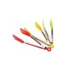 Silicone and SS Spatula Tongs w/Locking Handle