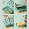 1pc; Silicone Rose Ice Mold Box