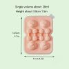 Cute Teddy Bear Ice Cube Making Mold