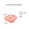 1pc; Silicone Rose Ice Mold Box