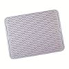 1pc Silicone Square Dish Drying Mat