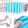 Silicone 10 Grid Cylindrical Ice Mold w/Lid