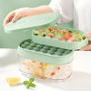 24 Grids Round Silicone Ice Mold Box w/Lid