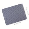 1pc Silicone Square Dish Drying Mat