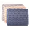 1pc Silicone Square Dish Drying Mat