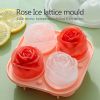 Rose Shaped Silicone Ice Cube Mold