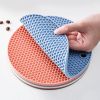 1pc/4pcs Random Nonslip 6.7 inch Honeycomb Shaped Mat
