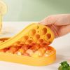 24 Grids Round Silicone Ice Mold Box w/Lid