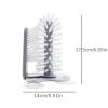 1pc 2-In-1 Suction Cup Cleaning Brush