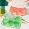 Rose & Heart Shaped Silicone Ice Cube Mold