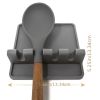 Silicone Utensil Rest w/Drip Pad