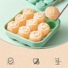 1pc; Silicone Rose Ice Mold Box