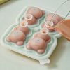 Cute Teddy Bear Ice Cube Making Mold