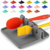 Silicone Utensil Rest w/Drip Pad