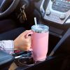 30oz. SS Insulated Thermal Mug w/Handle & Straw