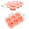 Rose & Heart Shaped Silicone Ice Cube Mold