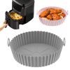 1/2pcs Silicone Reusable Air Fryer Liners