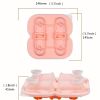 1pc Penguin Ice Mold Storage Box